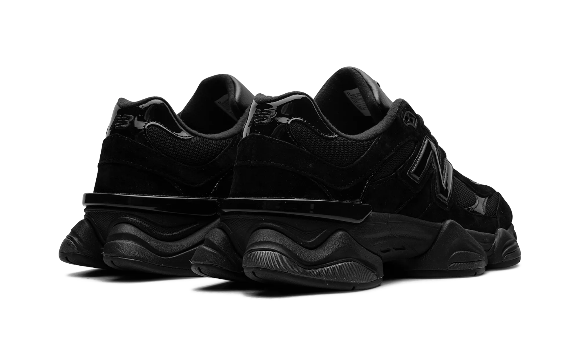 Elastic Lacing 9060 "Triple Black Patent"