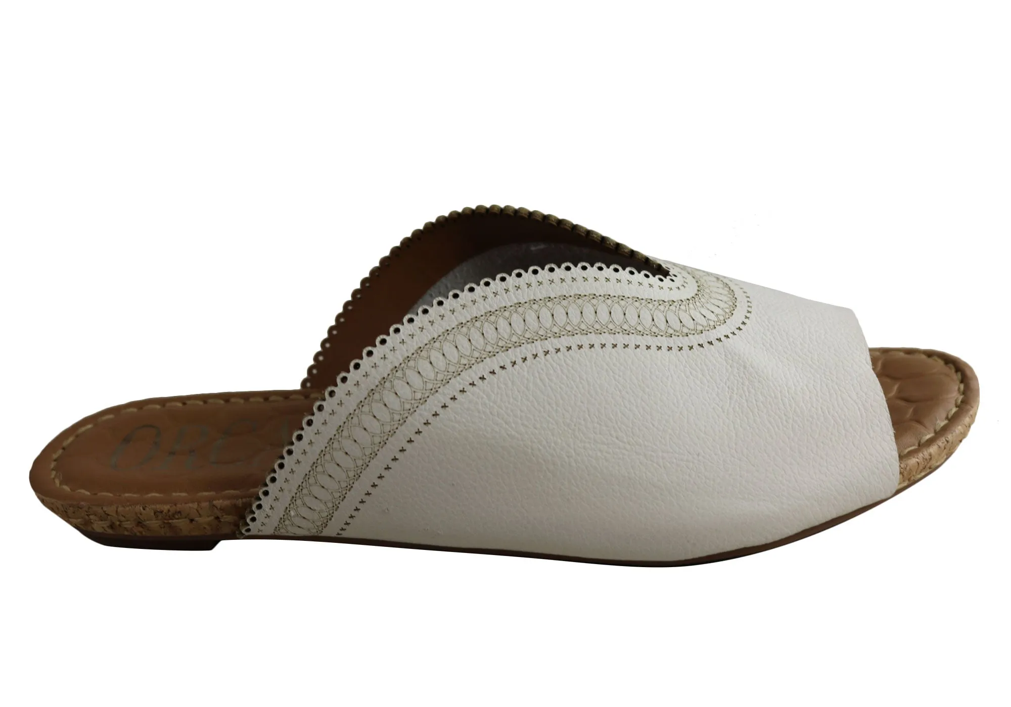 Comfortable Travel Shoes High-Quality Outdoor Shoes Orcade Monique Womens Comfort Leather Slides Sandals Made In Brazil