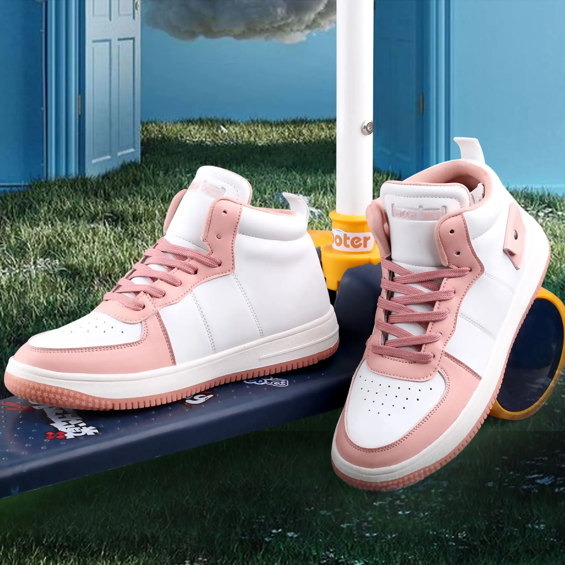 Hot Day Bacca Bucci STELLAR Mid-Top Fashion Women's Sneakers