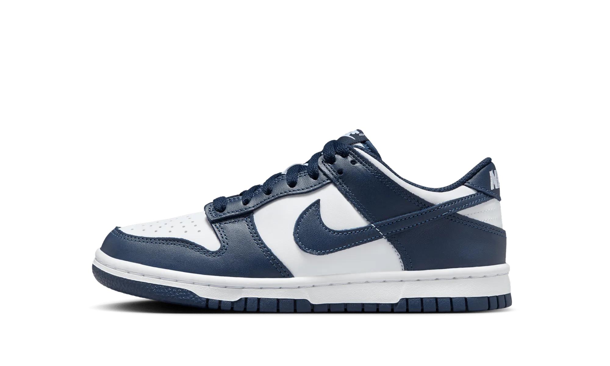 High Quality Fashion Element Dunk Low GS "White Midnight Navy"