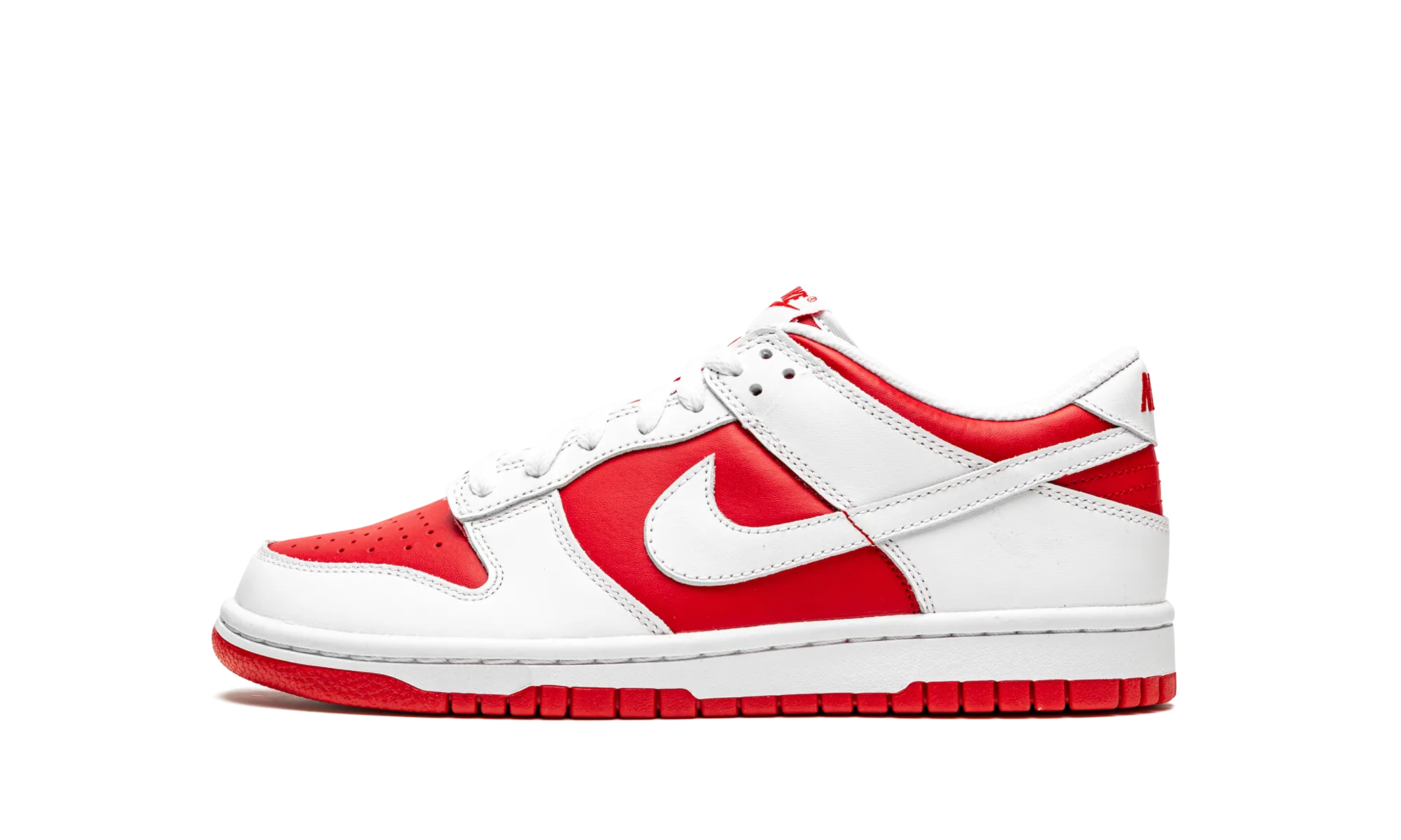Lifestyle Ready Foam Layer Dunk Low GS "White / University Red"