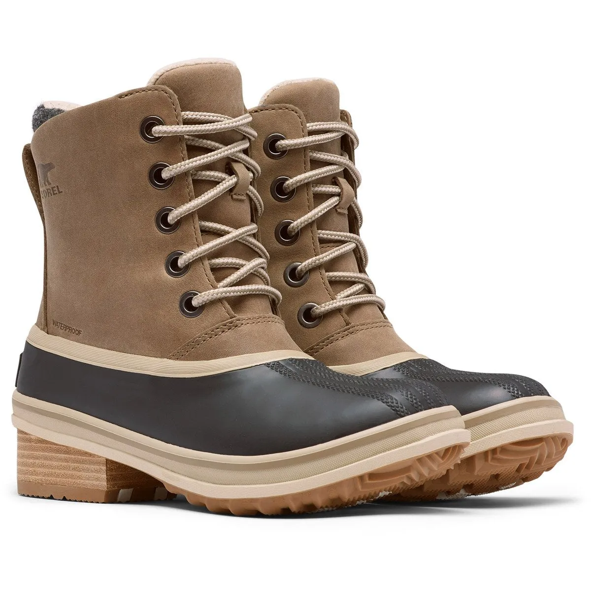 Cushion Collar Rugged Built Outdoor Trek Women's Slimpack III Lace Duck Boot