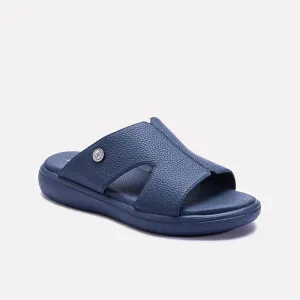 Quick Fit Footwear Blue Comfy Casual Slippers 0151087