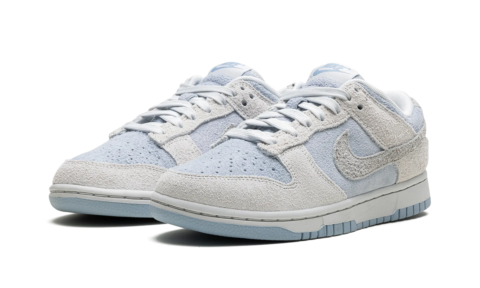 Leisure Ready Lightweight Sole DUNK LOW WMNS "Suede - Photon Dust / Light Armory Blue"