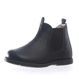 Anti Odor Urban Commute Falcotto Winter Wood Boy's and Girl's Half Boots - Black