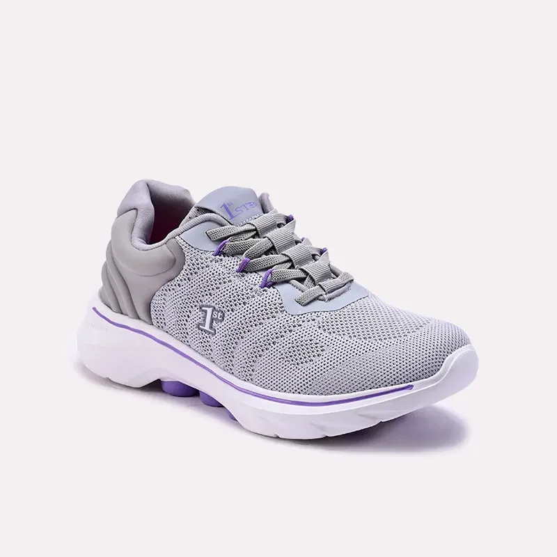 Durable TPR Outsole Tensile Reinforcement Marie Gray Sneakers 0440710