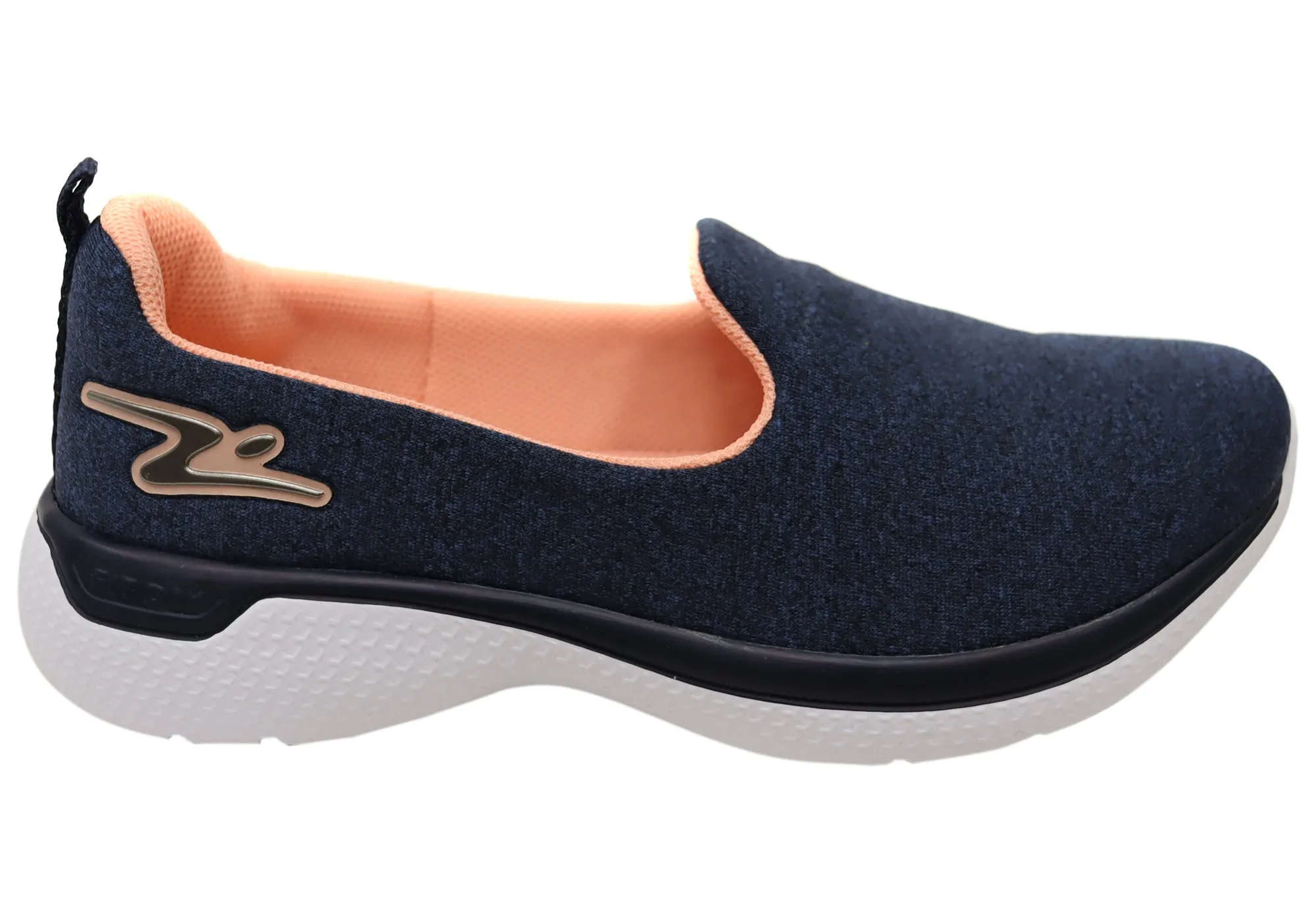 Adrun Deston Womens Comfortable Slip On Shoes Made In Brazil Toe Protection
