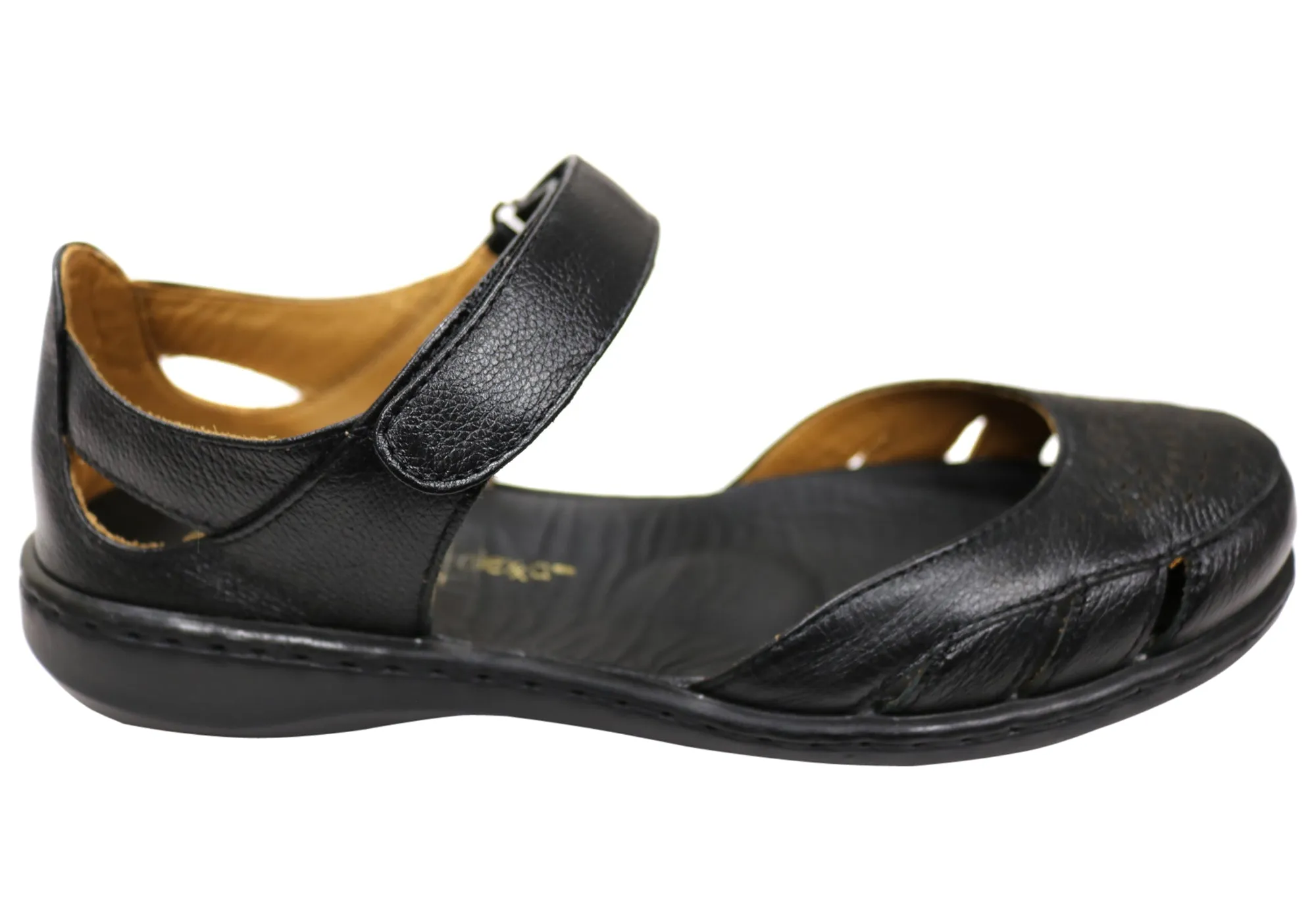 Non Slip Office Workers Opananken Carmen Womens Comfortable Brazilian Leather Mary Jane Shoes