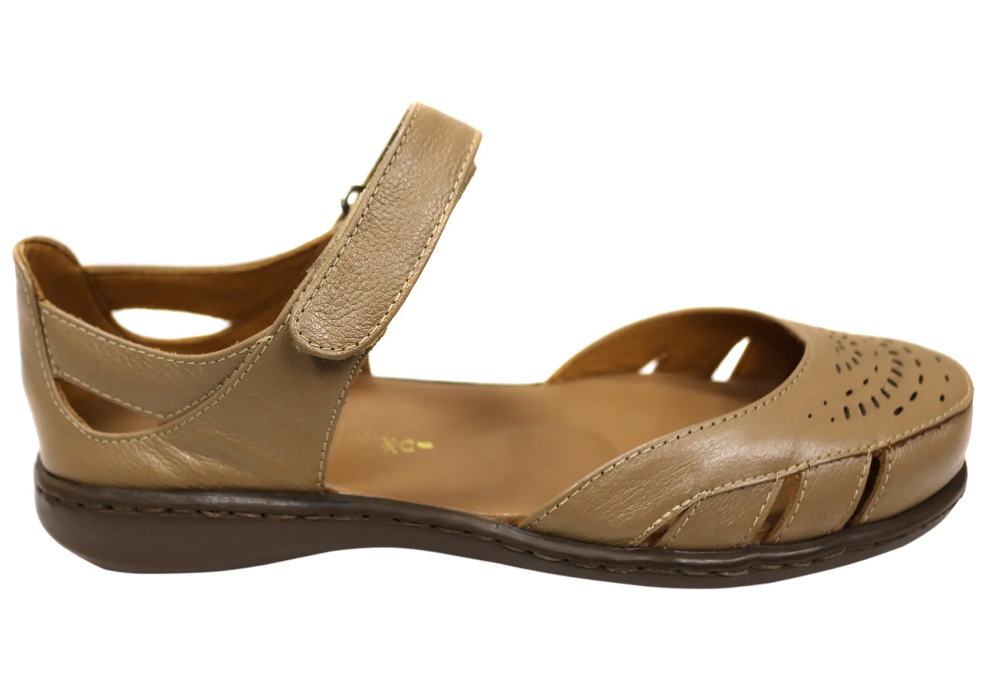 Royal Mood Tone Play Opananken Carmen Womens Comfortable Brazilian Leather Mary Jane Shoes