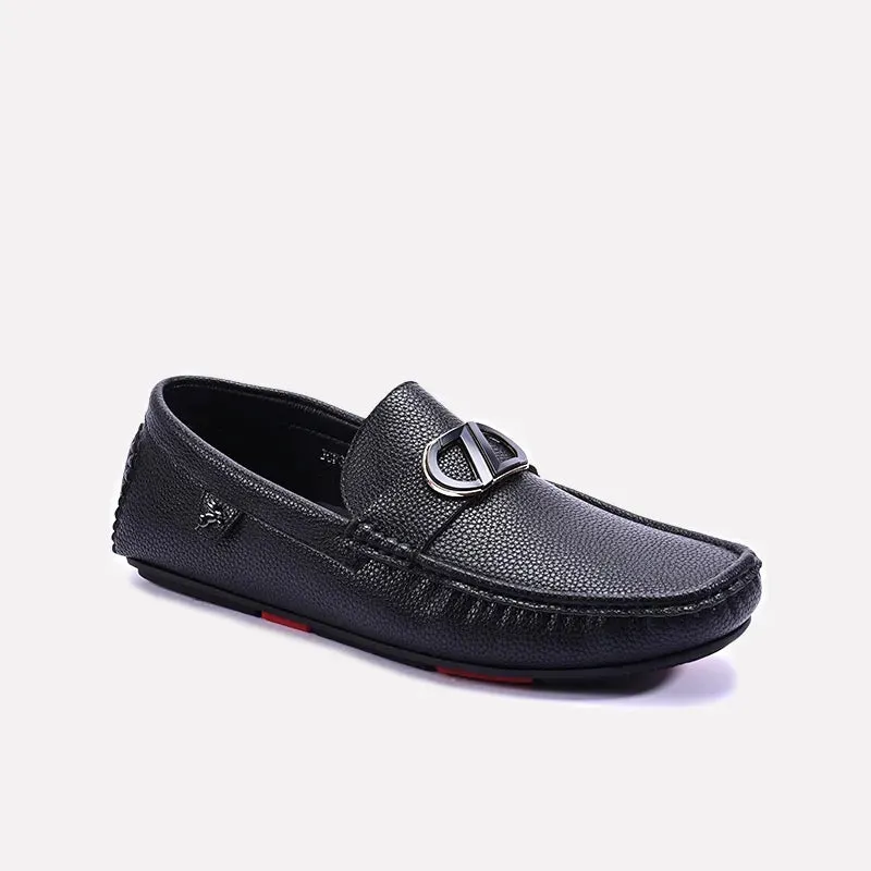 Black Stylish Loafers For Men 0130955 Sport Touch Glide Step
