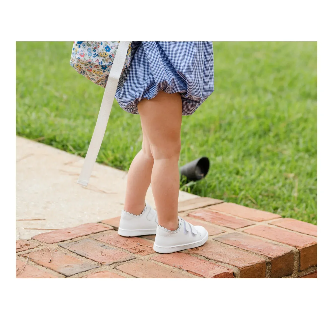 KIDS' CAROLINE SNEAKER Perforated Upper Design Cushioning Cloud Tech
