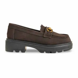 Fashionable Style Coffee Moccasin WN4464