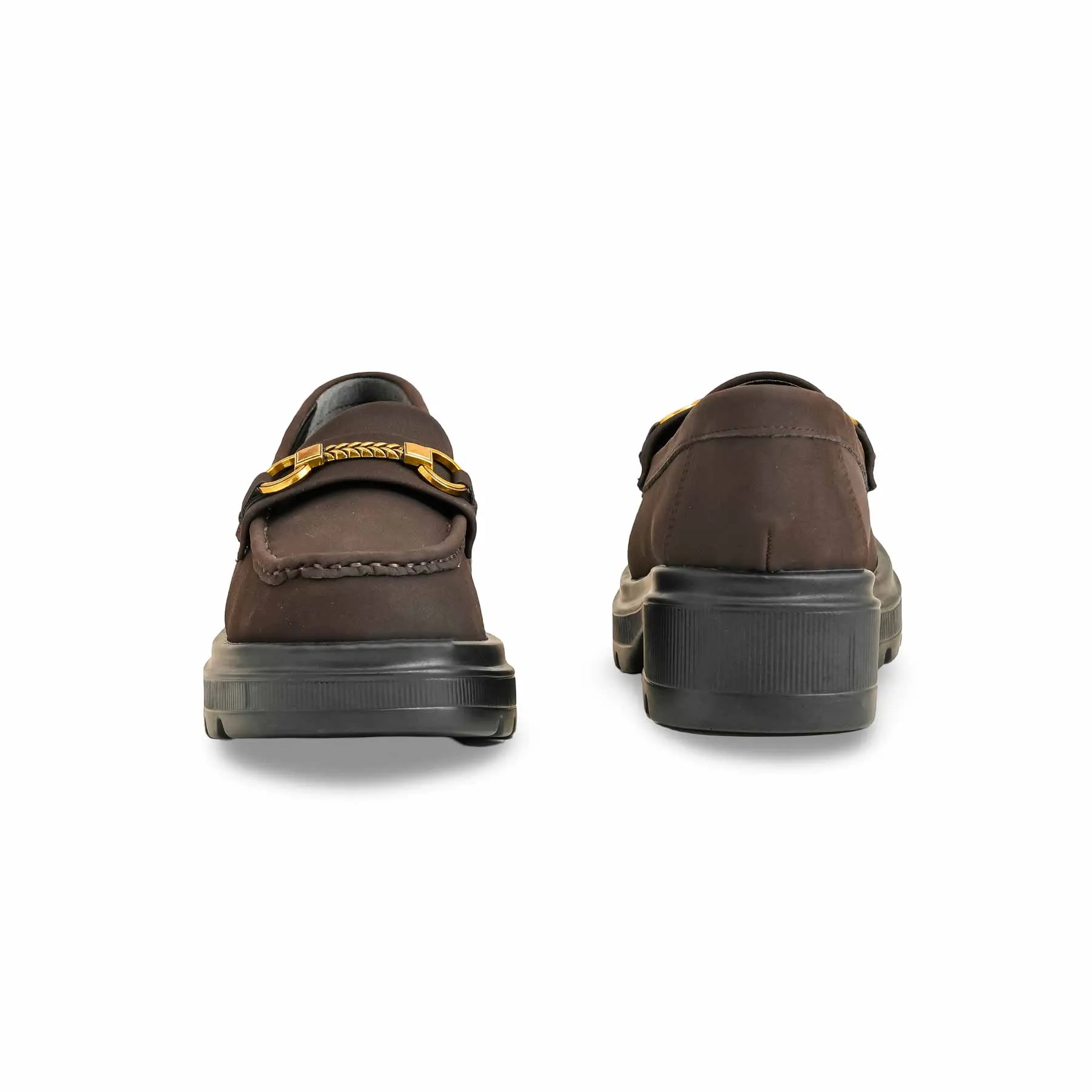 Comfortable Fashion Coffee Moccasin WN4464