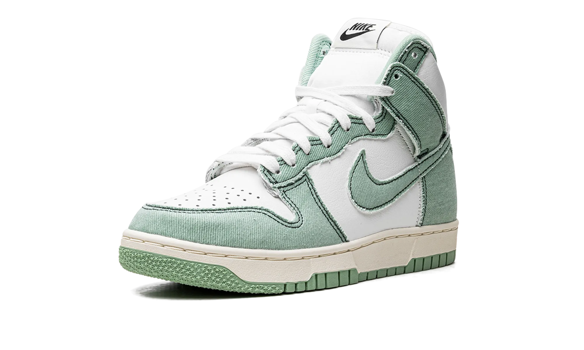Cozy Design City Jog DUNK HIGH 1985 MNS WMNS "Green Denim"
