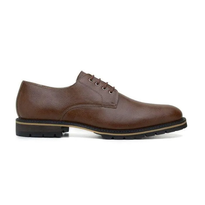 Sport Active 'David' men's derby shoe  by Ahimsa - cognac