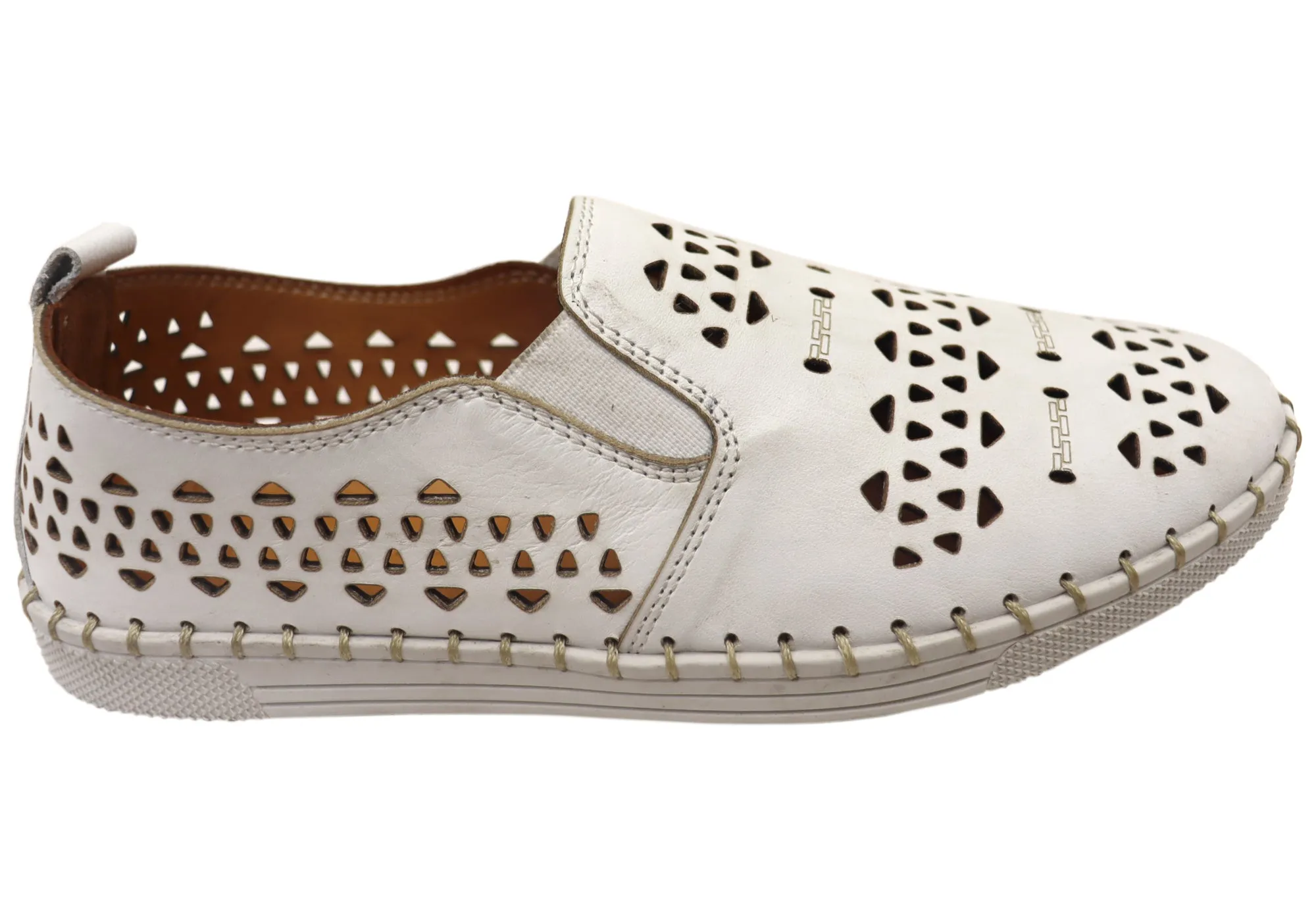Orizonte Bosa Womens European Comfortable Leather Shoes Night Out Corner Style