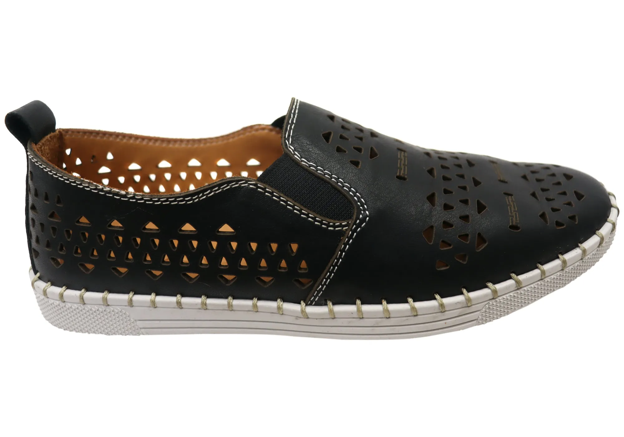 Orizonte Bosa Womens European Comfortable Leather Shoes Spanish Bold