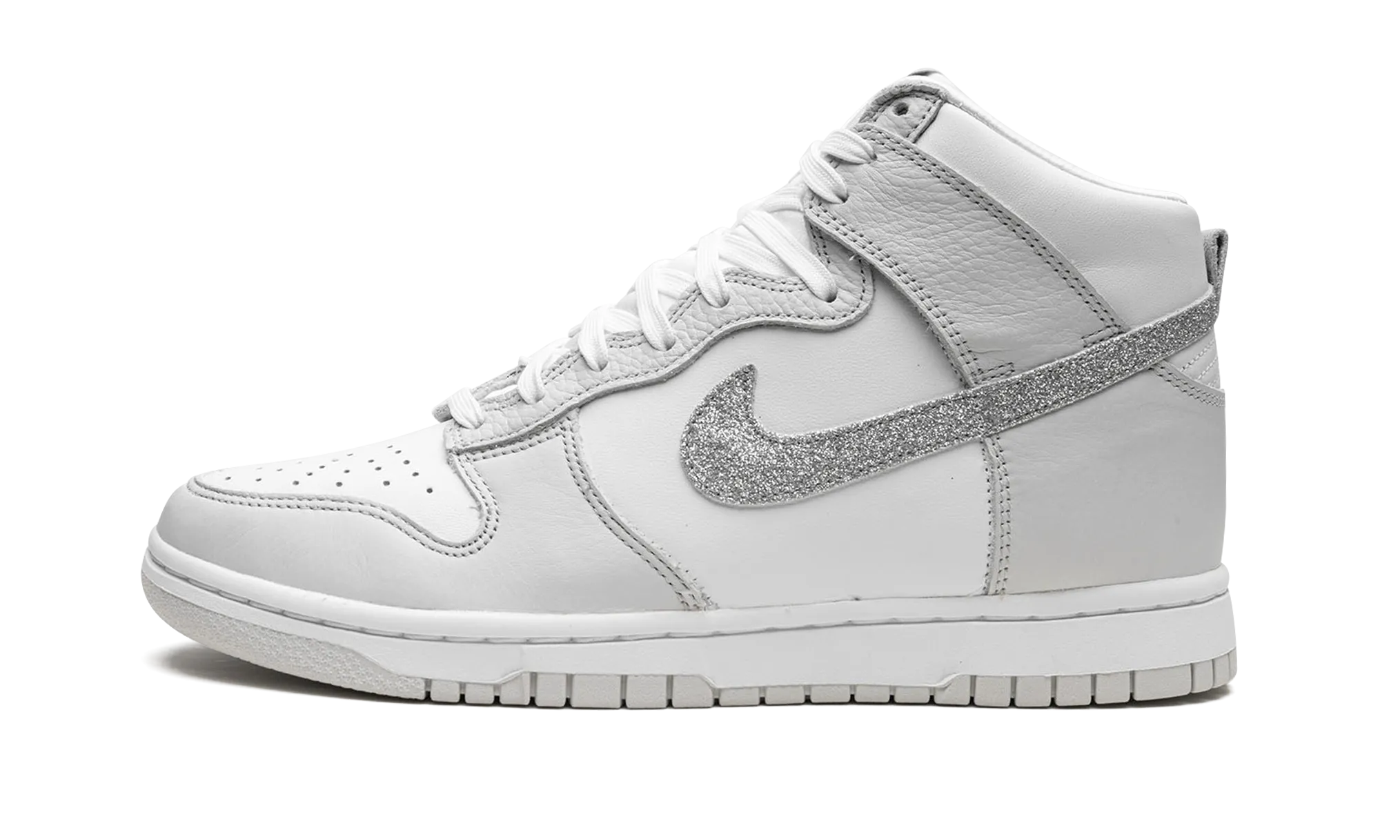 DUNK HIGH MNS WMNS "Silver Swoosh" Minimal Weight