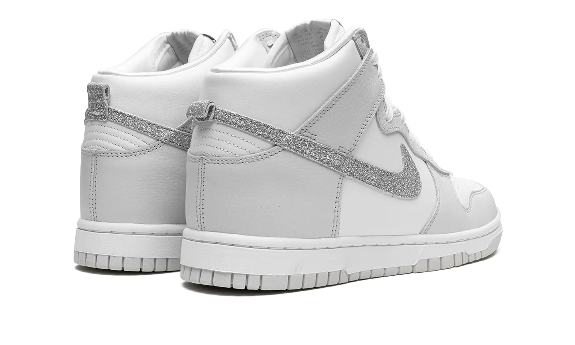 Jump Step DUNK HIGH MNS WMNS "Silver Swoosh"