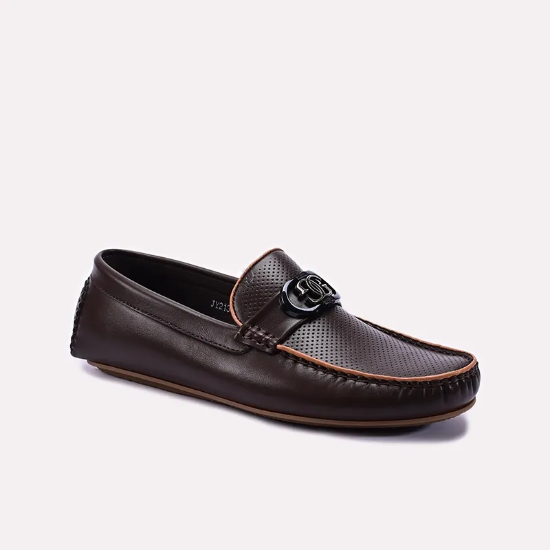 Everyday Ease Strike Step Brown Loafer Shoes 0130970