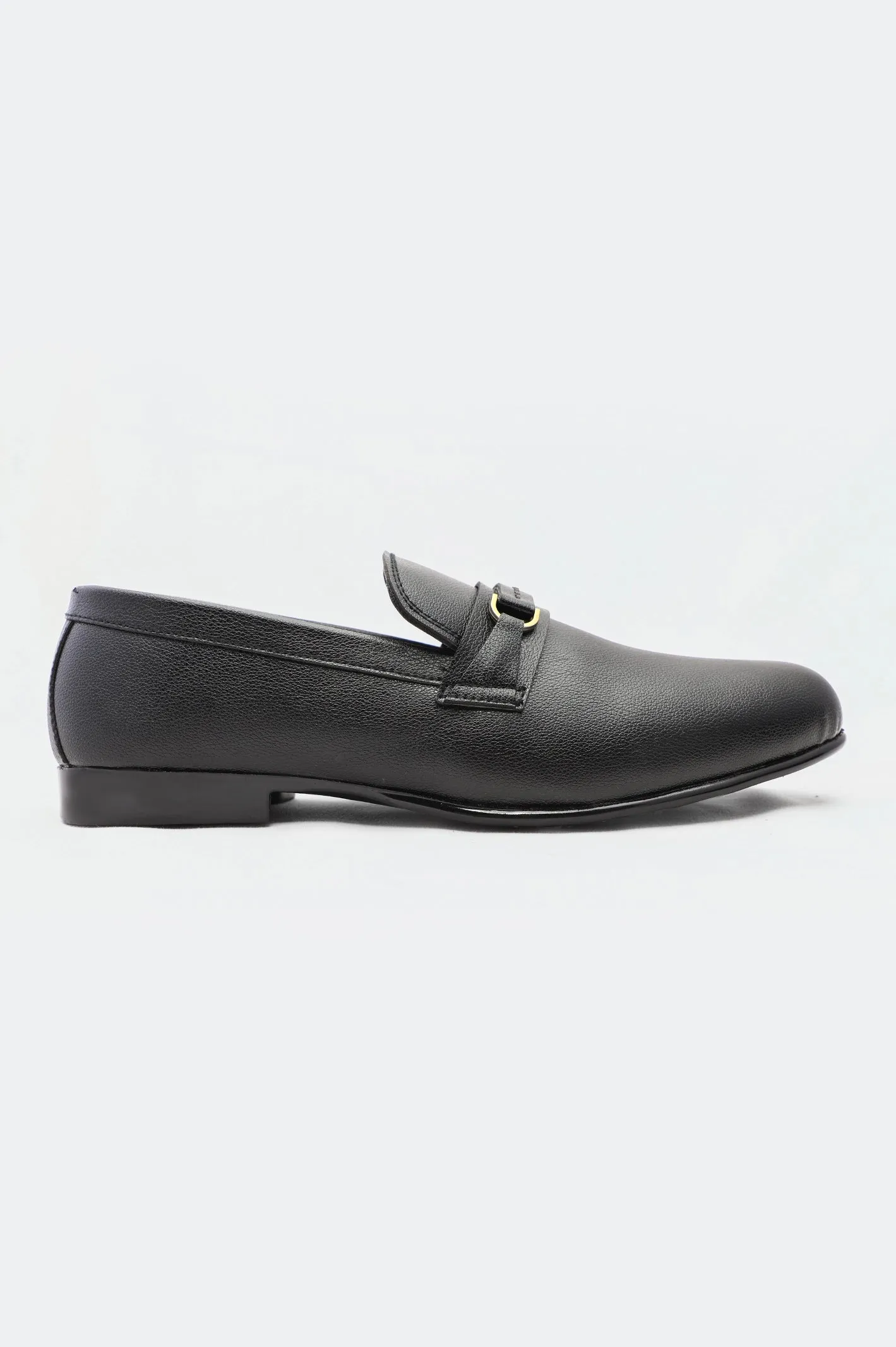 Black Formal Shoes For Men Mesh Fabric