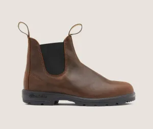 1609 - Antique Brown Canvas Upper Thick sole