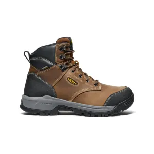 Men's Evanston 6" Waterproof Boot (Soft Toe)  |  Bison/Black Thermal Core Functional Minimalist