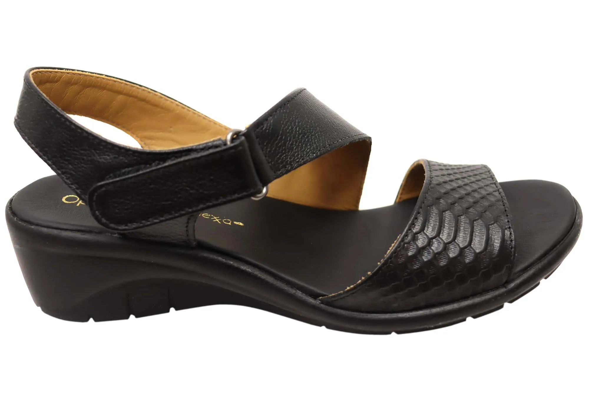 Durable Design Opananken Helena Womens Comfortable Brazilian Leather Sandals