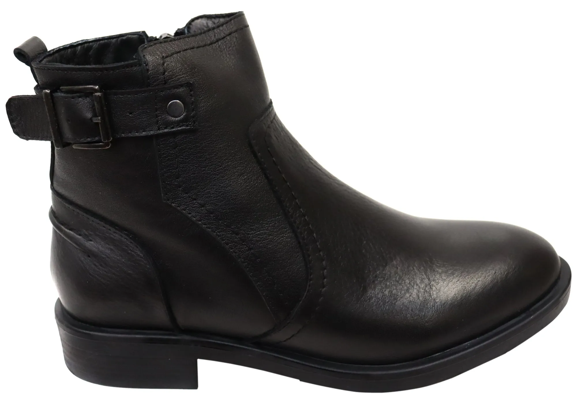 Orizonte Deny Womens European Comfortable Leather Ankle Boots Reinforced Form Adventure Seeker reinforced sole