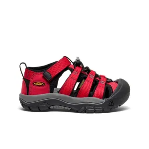 Little Kids' Newport H2  |  Ribbon Red/Gargoyle Comfy Vacation Sandals High Heel