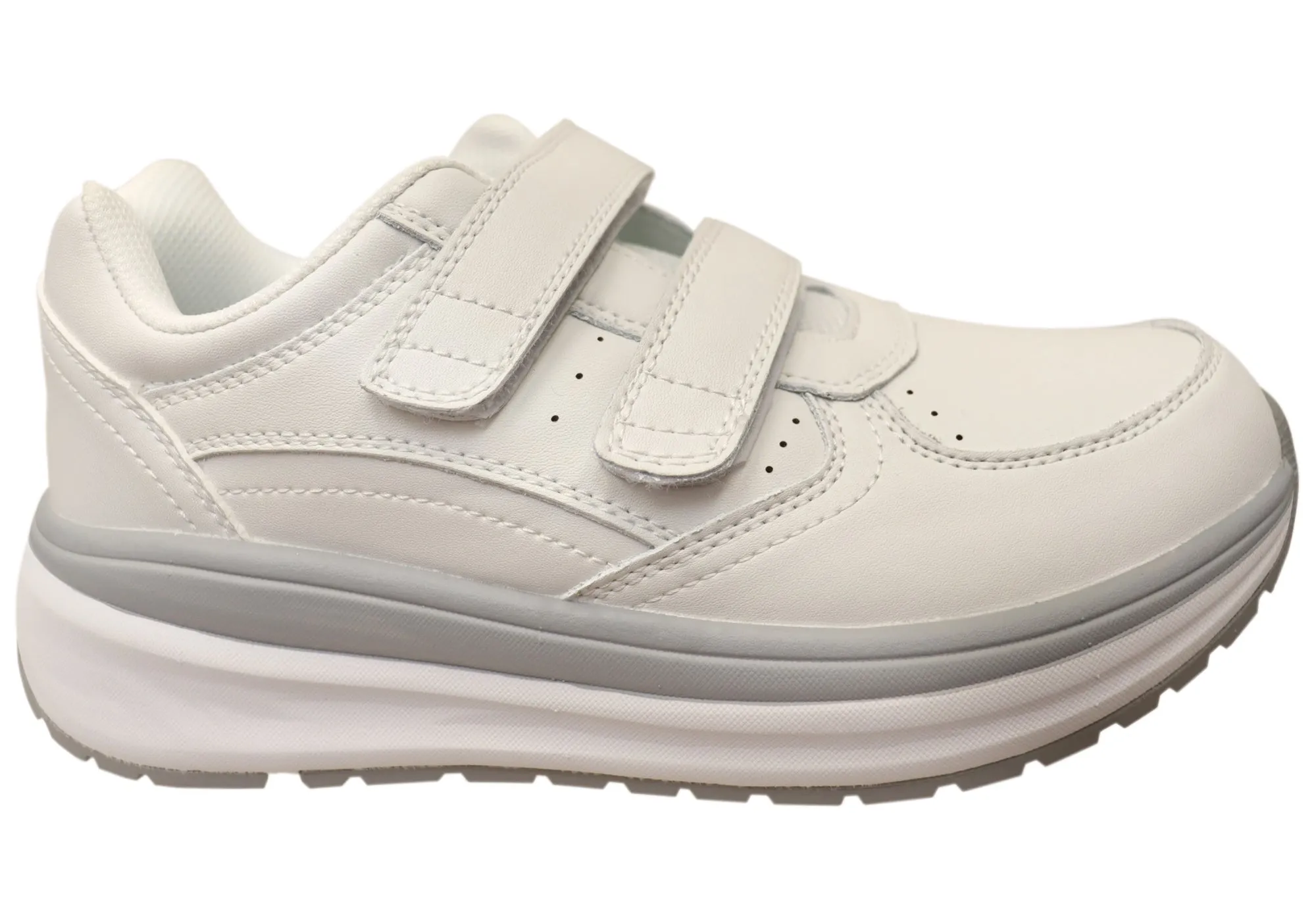 Torsion control Firm Lock Propet Womens Ultima Strap Leather Comfortable 2E Extra Wide Fit Shoes