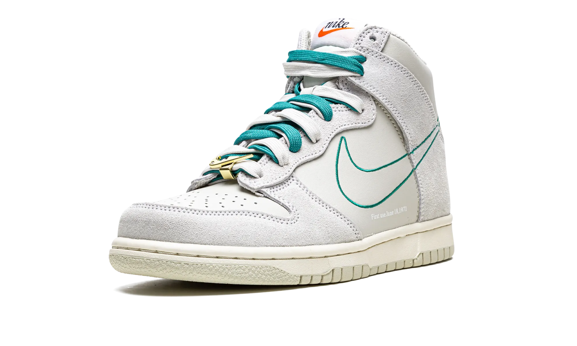 Non-Slip Sole Urban Daily Dunk High SE GS "First Use - Green Noise"