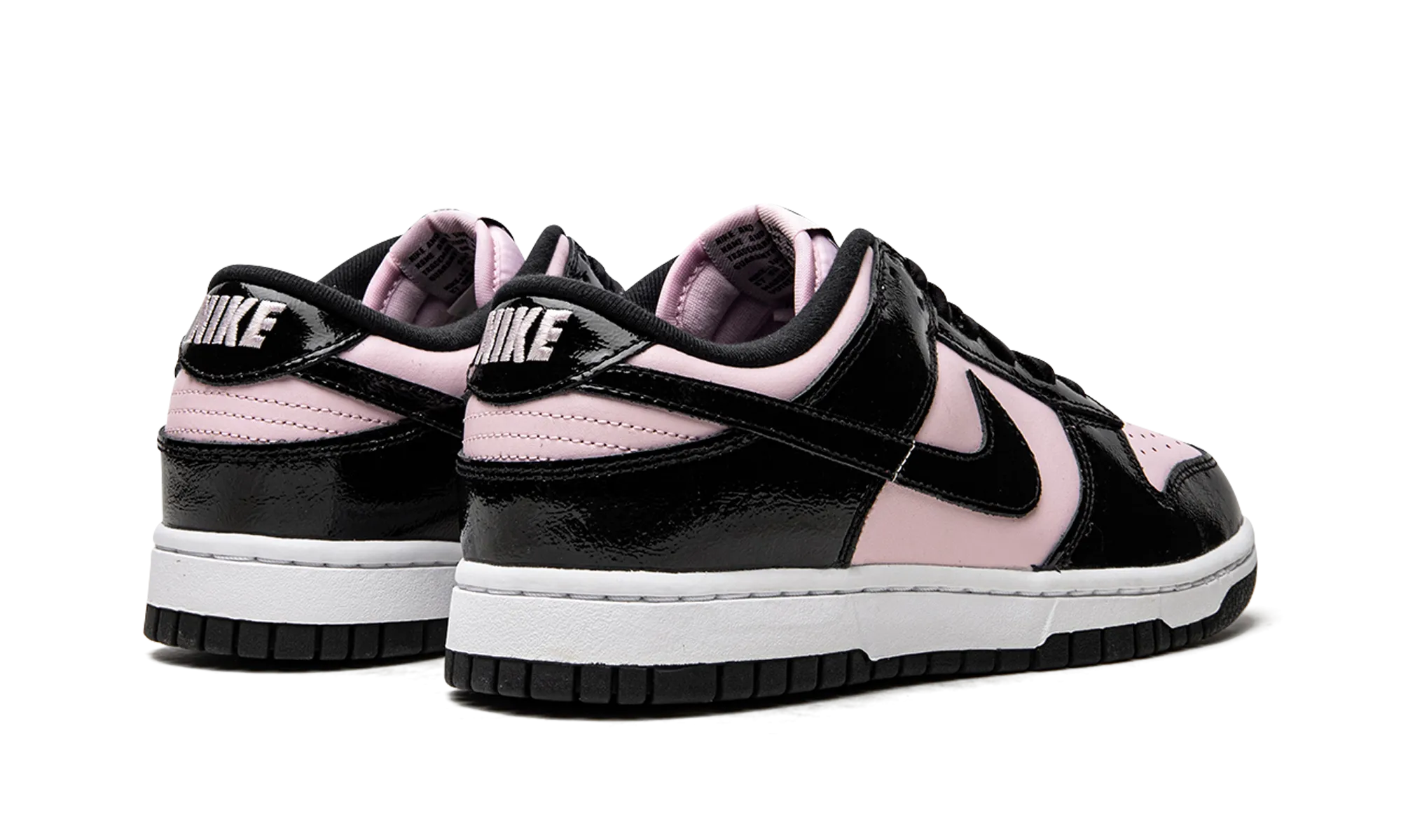 DUNK LO MNS WMNS "Pink / Black Patent" Versatile Fit