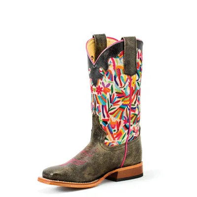 Traction Grip Macie Bean Black Cracktacular Children's Boot