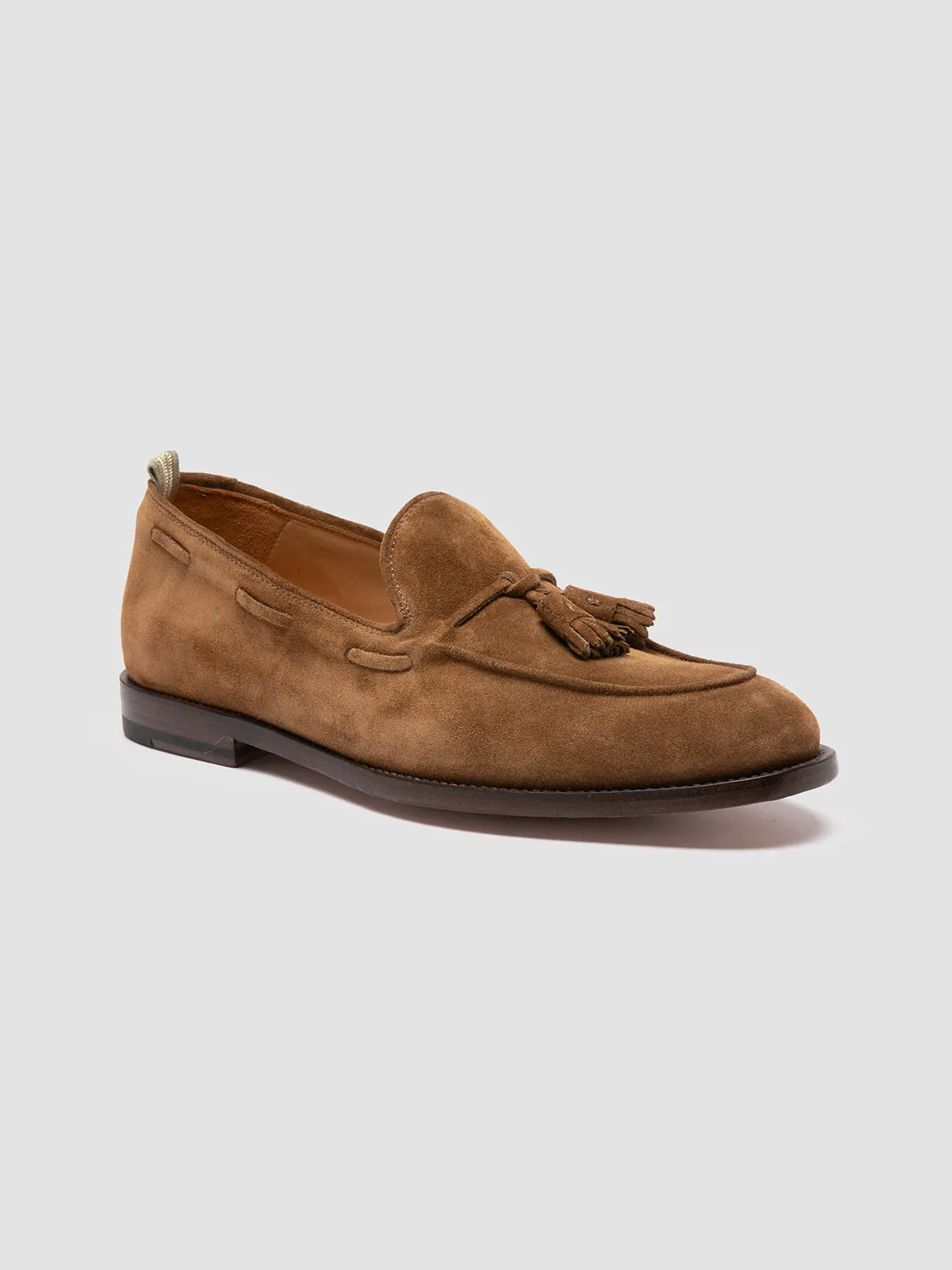 ComfortInsoles OPERA 002 - Brown Suede Tassel Loafers
