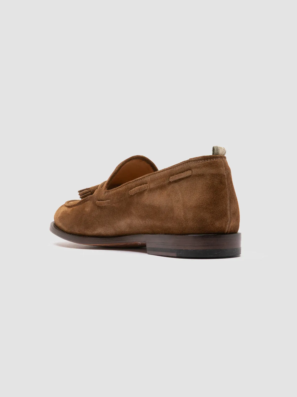Stable Structure Oasis Path OPERA 002 - Brown Suede Tassel Loafers
