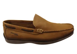 Wind Jog Balanced feel Pegada Harbour Mens Comfortable Leather Loafers Shoes Made In Brazil