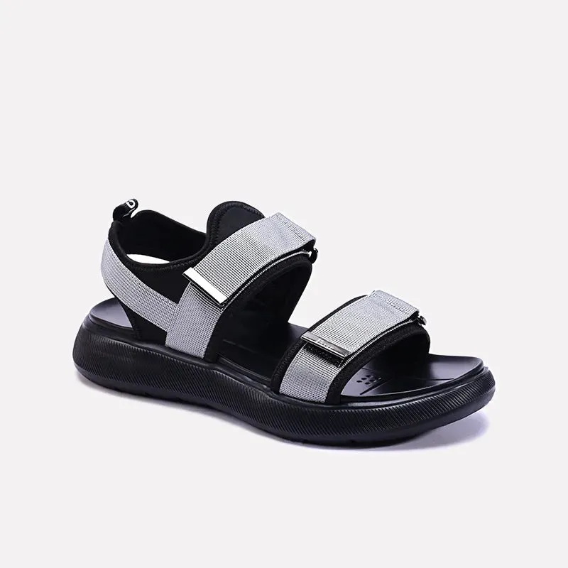 Summer Ready Shoes Beach Fun Galen Gray Sports Sandals 0141055