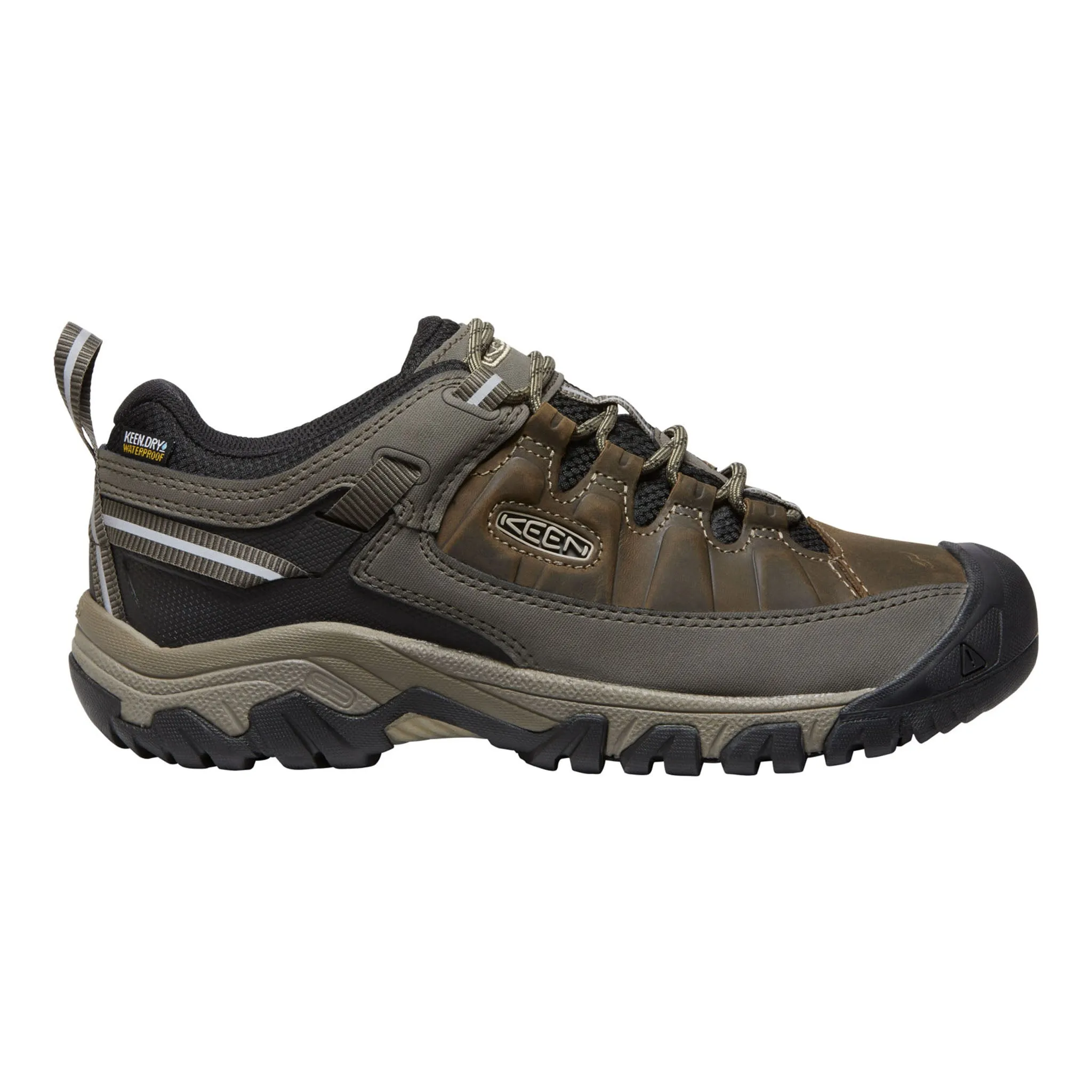 Strong Stitching Men's Targhee III Waterproof Shoe Bungee Cord/Black