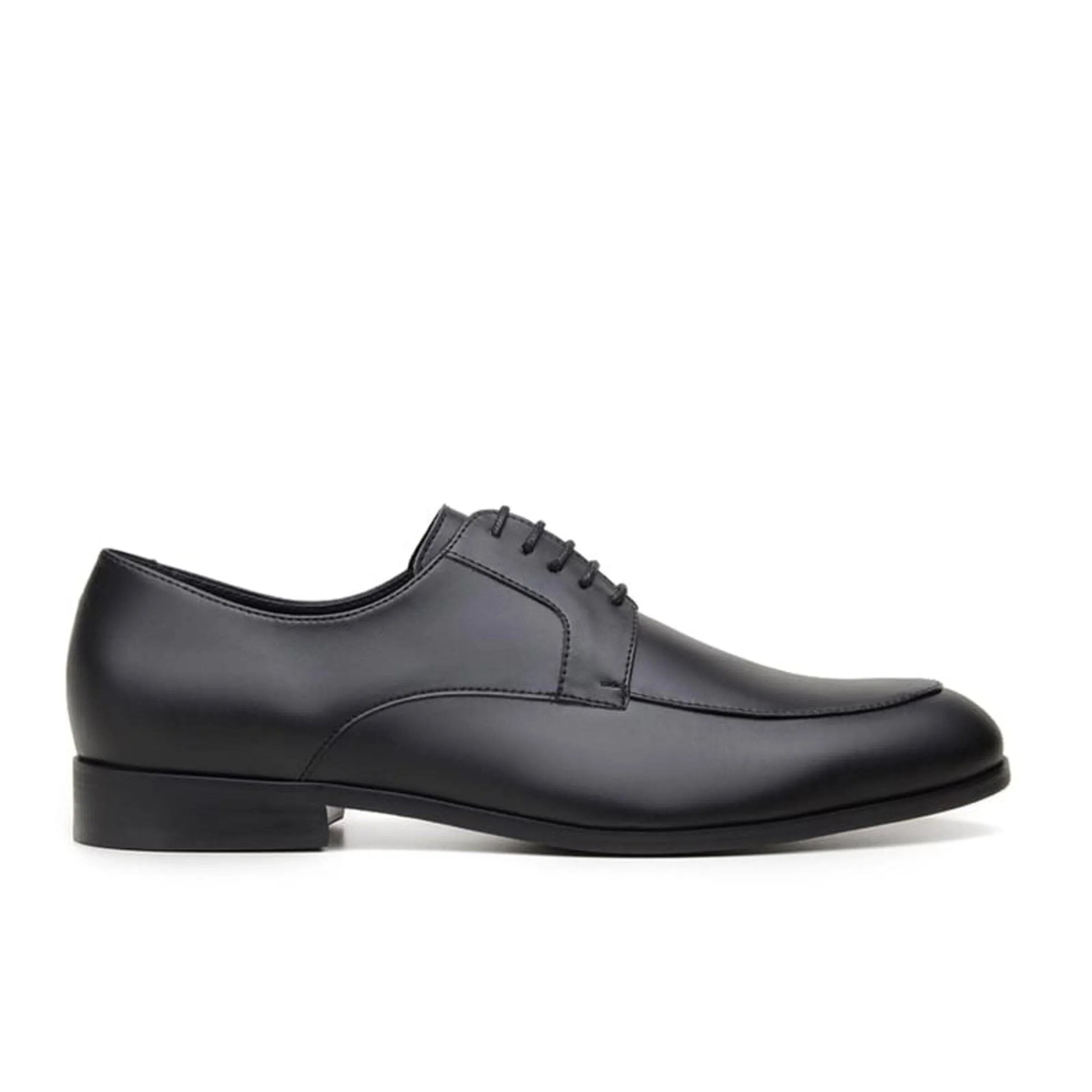 'Vernazza' vegan leather oxford by Vincente Verde -  black Modern Bold
