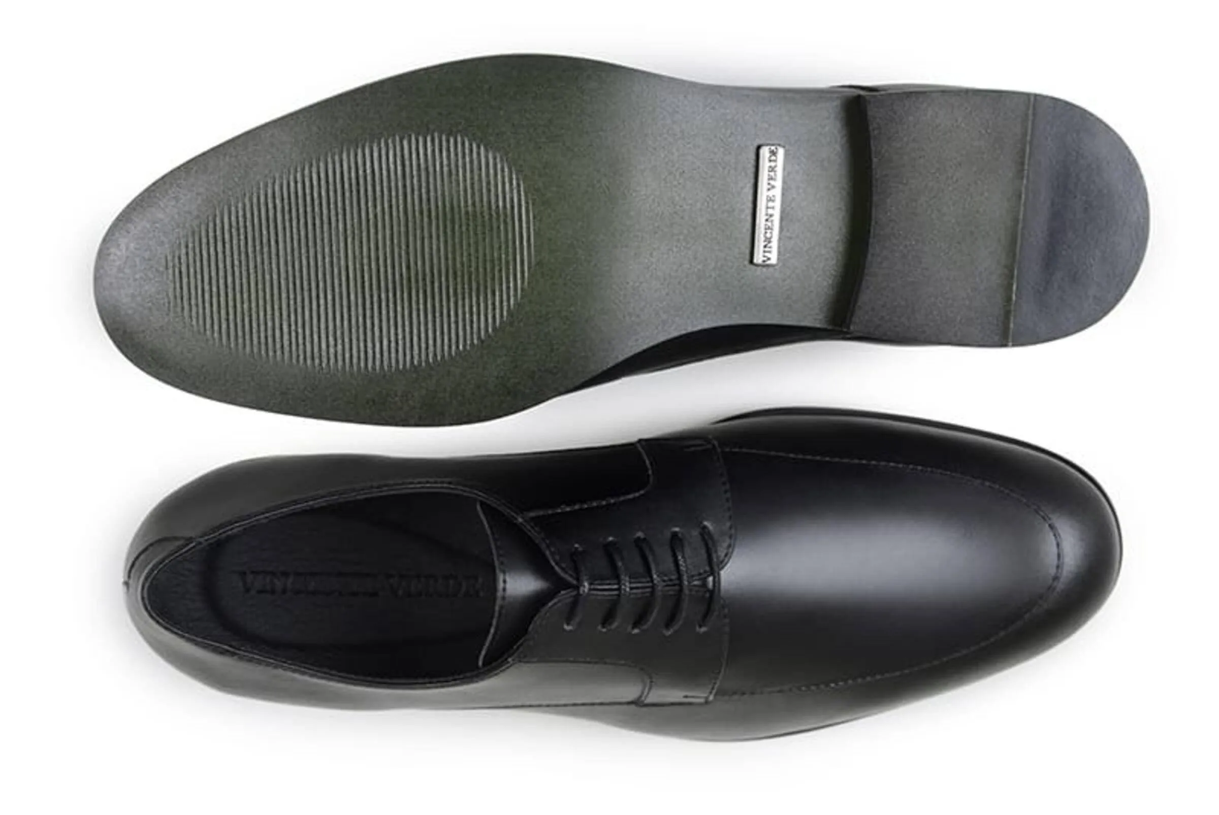 Sport Active Swift Glide 'Vernazza' vegan leather oxford by Vincente Verde -  black
