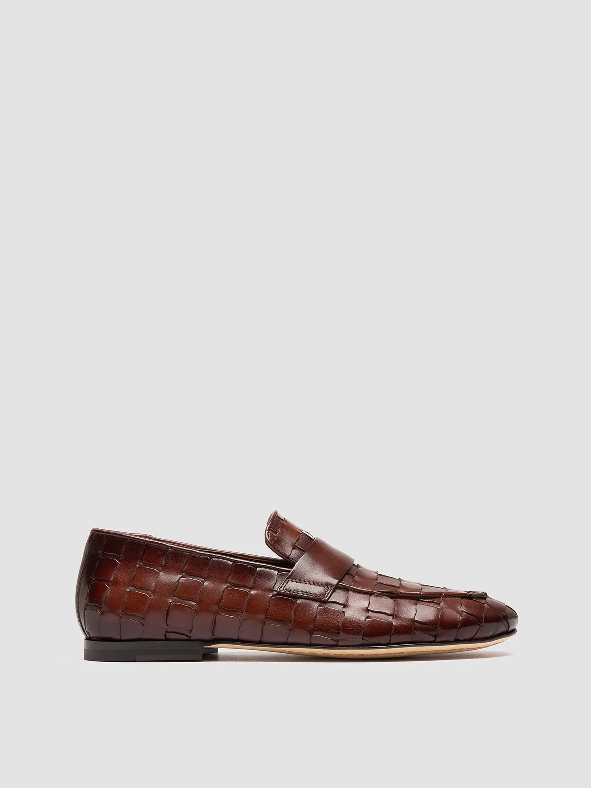 AIRTO 015 - Brown Leather Loafers Day Comfort