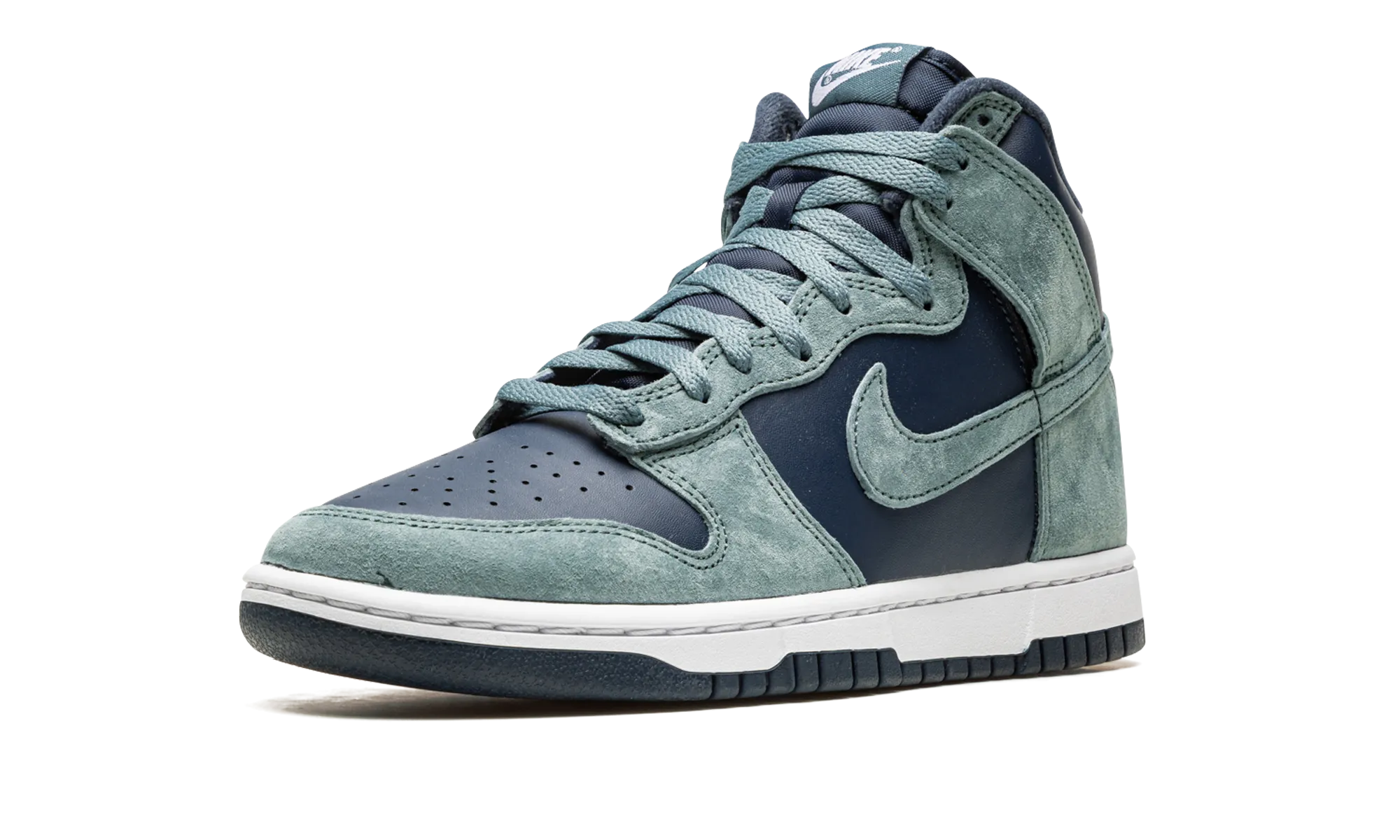 Run Club Dunk High Retro Prm "Teal Suede"