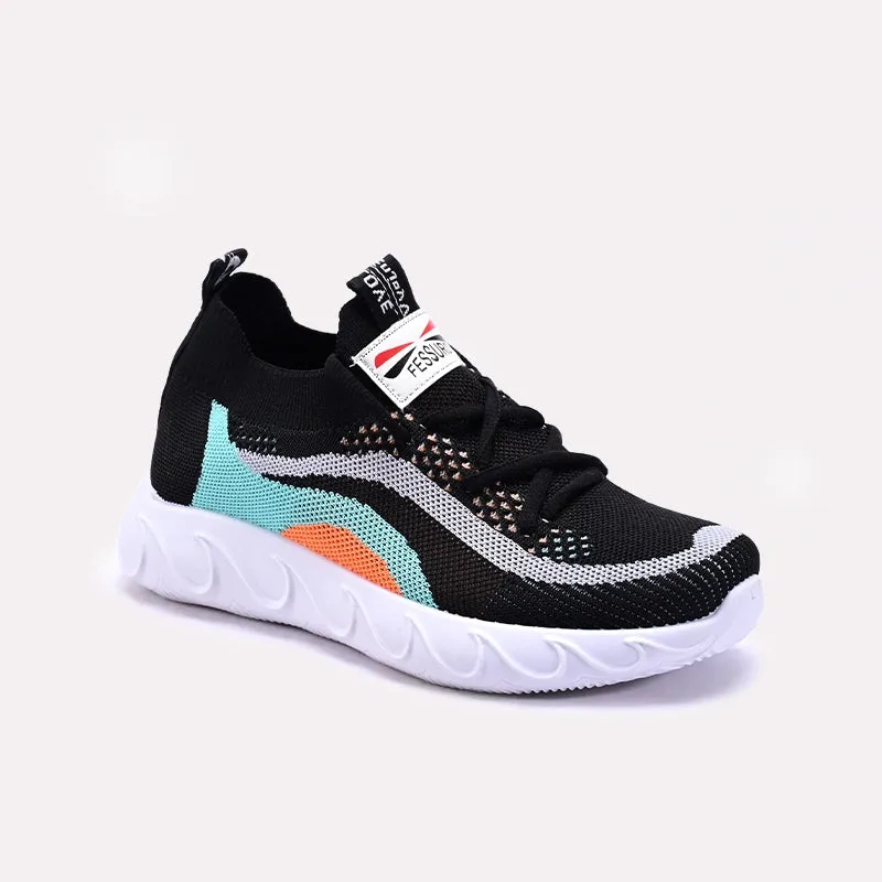 Black Sneakers Shoes 0440845 Cool Touch Urban Ready