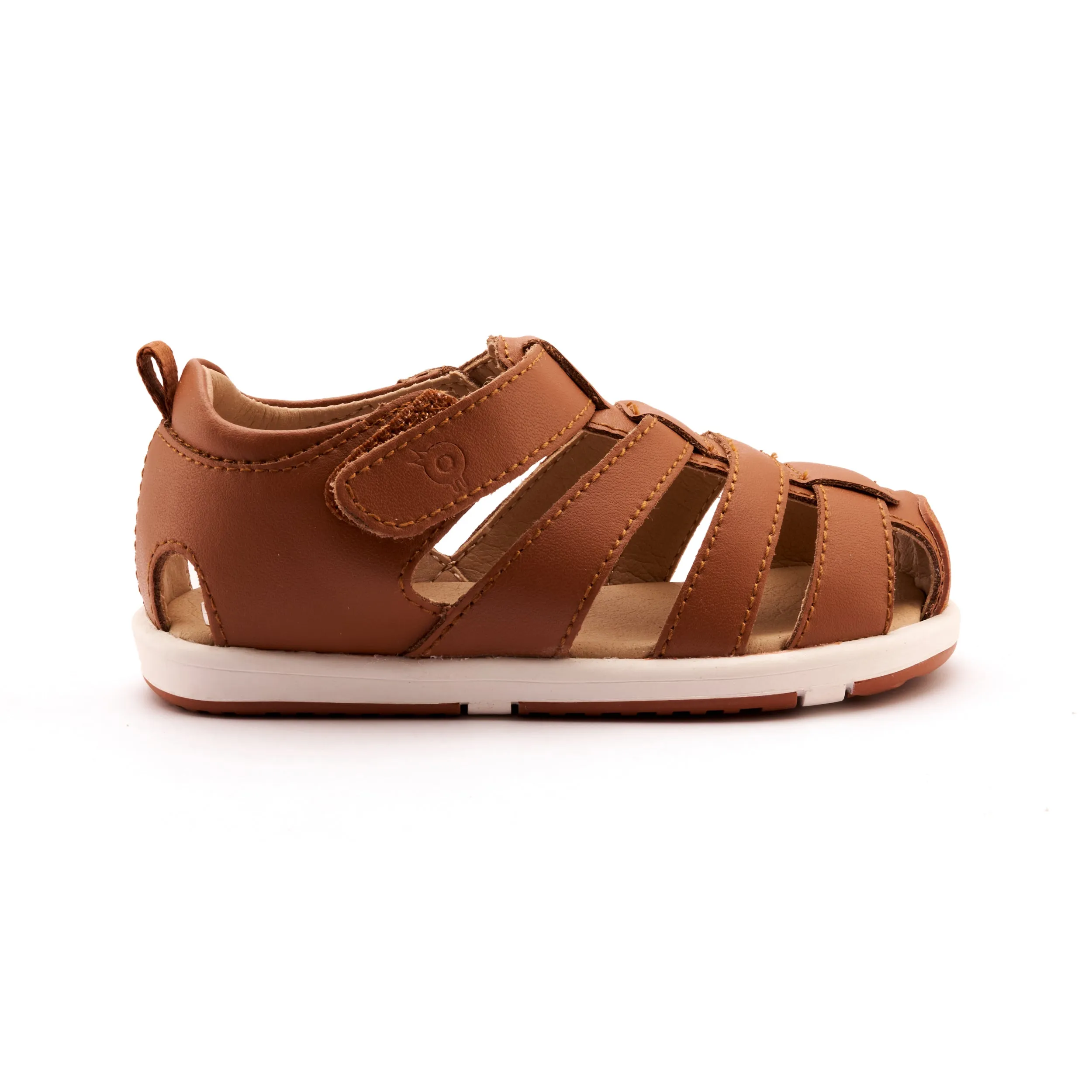 Old Soles Boy's Surf Sandals - Tan Smooth Surface Firm Step