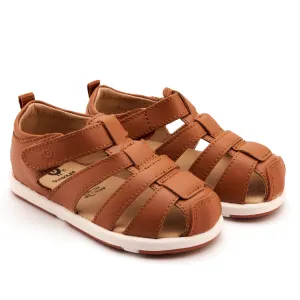 Old Soles Boy's Surf Sandals - Tan Open Toe Footwear
