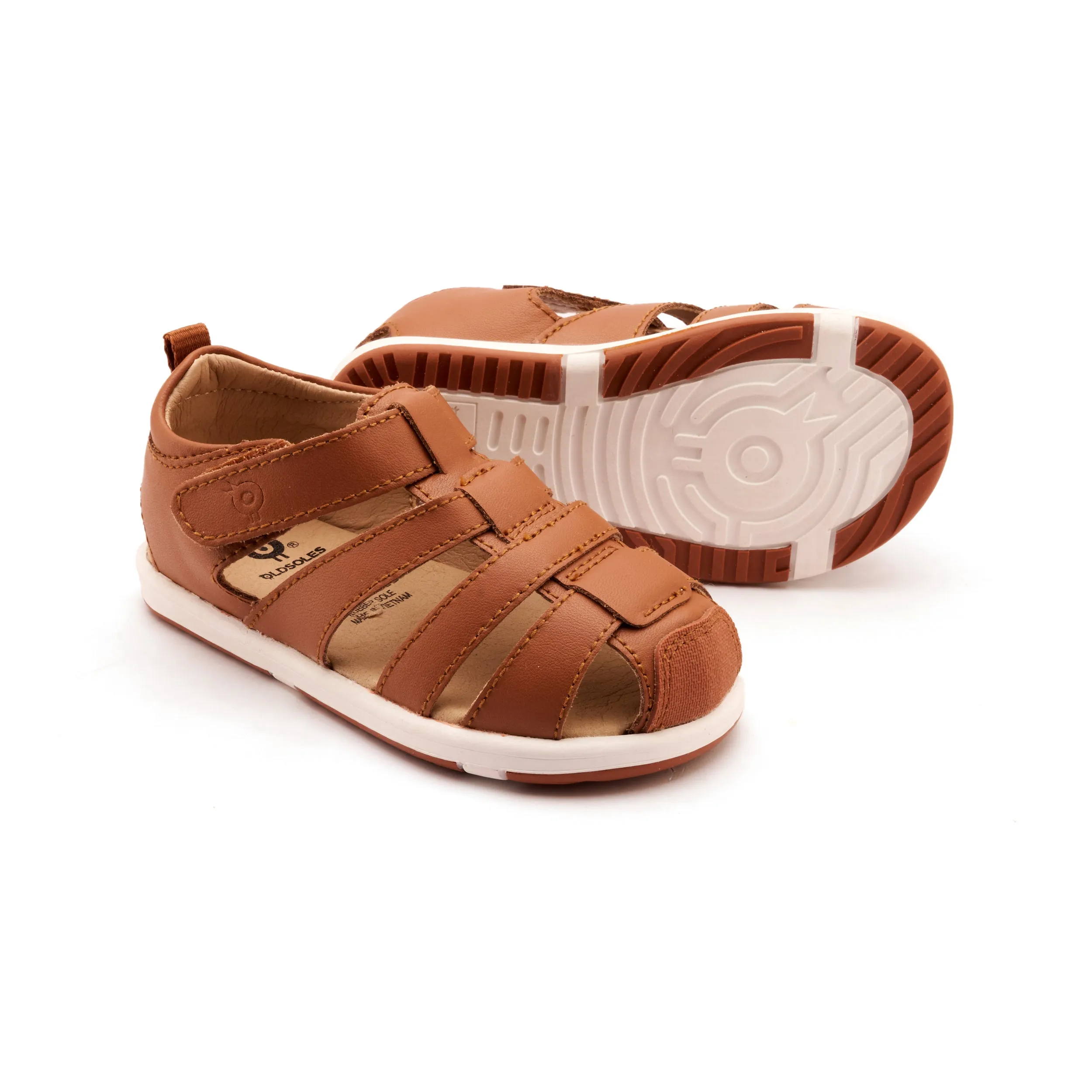 Comfortable Footwear For Outdoors Stay Cool Old Soles Boy's Surf Sandals - Tan