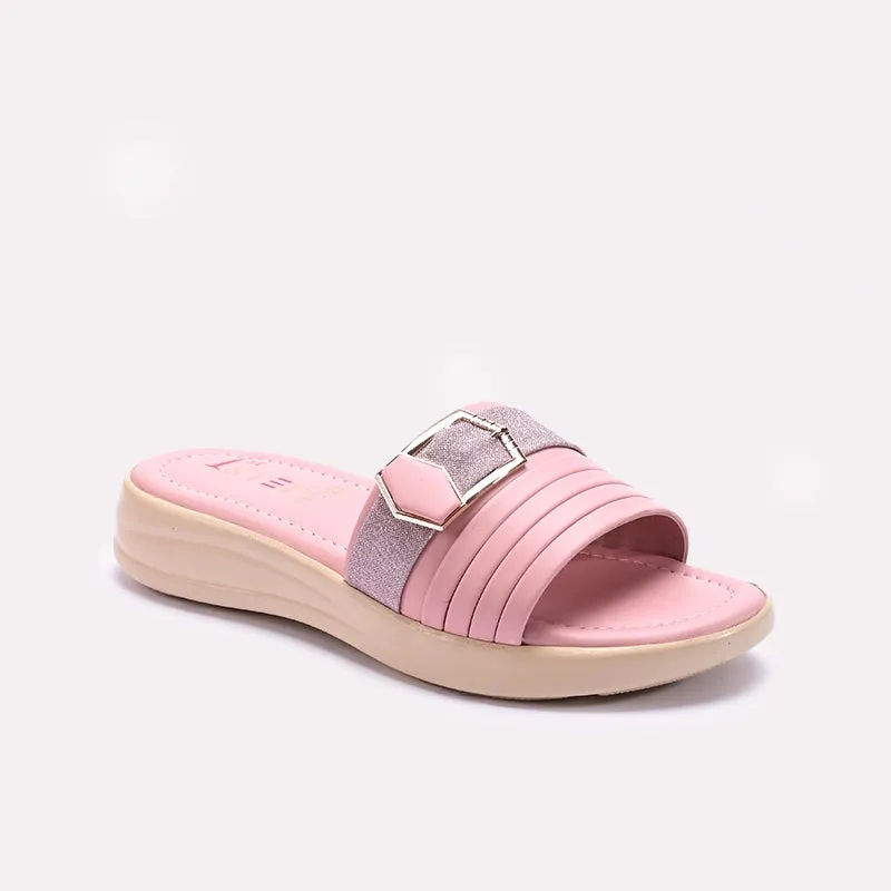 foam sole Quick Vibe Pink Comfy Casual Slippers 0413120