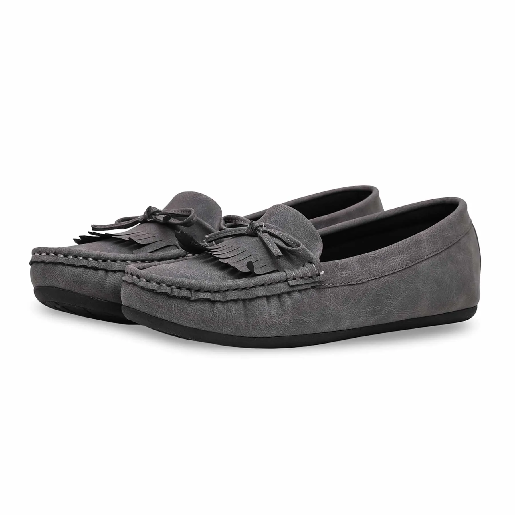 Grey Moccasin WN4460 Non Marking Light Stride