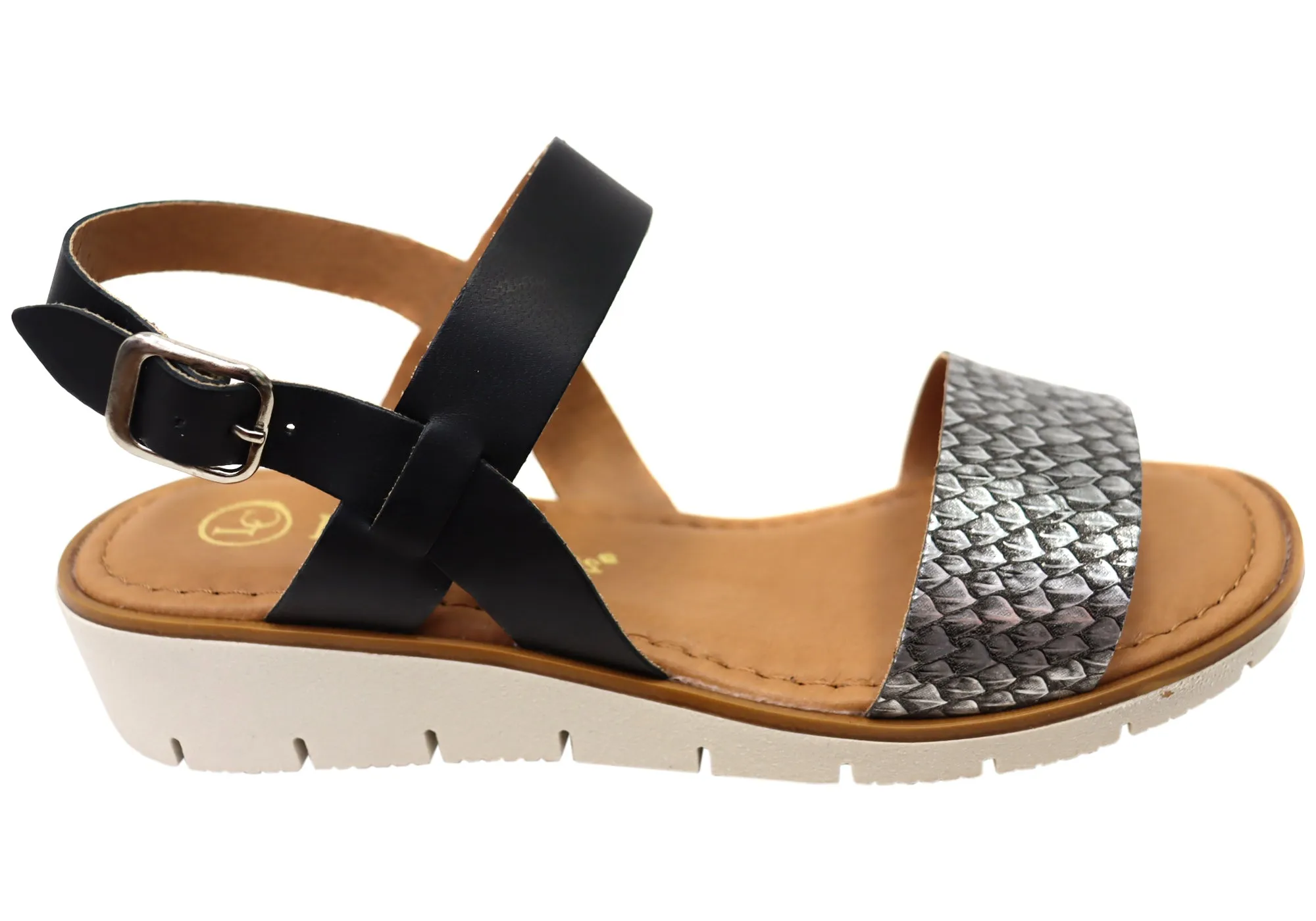 Camp Day Lola Canales Amanda Womens Comfortable Leather Sandals Made In Spain